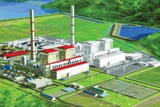 Dự án Nhà máy Nhiệt điện LNG Quảng Trạch II khi đi vào vận hành sẽ đóng góp khoảng 9 tỷ kWh điện mỗi năm cho hệ thống điện quốc gia. Ảnh phối cảnh: Bùi Lân