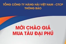 Tổng công ty Hàng hải Việt Nam - CTCP thông báo