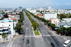 Tuyến Trần Đại Nghĩa - Lê Văn Hiến nối trung tâm Đà Nẵng - Hội An được đề xuất ưu tiên phát triển theo mô hình TOD. Ảnh: Hà Minh