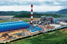 Tiến độ thi công tổng thể tại Dự án Nhiệt điện Quảng Trạch I đã đạt trên 95%. Ảnh: Hà Minh