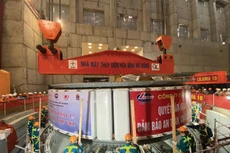 Dự án Nhà máy Thủy điện Hòa Bình mở rộng có công suất 480 MW, tổng mức đầu tư hơn 9.000 tỷ đồng. Ảnh: Ngọc Tuấn EVN