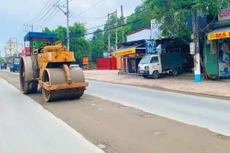 Các địa phương được ngân sách trung ương bổ sung có mục tiêu để chi quản lý, bảo trì đường bộ từ nguồn thu phí sử dụng đường bộ thu qua đầu phương tiện ô tô. Ảnh: Tiên Giang