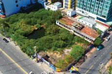 Khu đất 48 - 48A đường Trần Phú được xem là “đất vàng” ven biển trung tâm Nha Trang, tỉnh Khánh Hòa. Ảnh: Tiên Giang