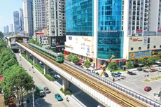 Với các dự án lớn như đường sắt đô thị, việc áp dụng BIM giúp kiểm soát tốt xung đột thiết kế, quản lý tốt tiến độ và giao diện thi công. Ảnh: Lê Tiên