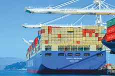 Mỹ và Trung Quốc đồng loạt tăng phí cảng với tàu biển của nhau từ ngày 14/10. Ảnh: Port of Oakland