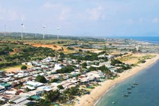 Dự kiến Dự án thành phần 1 Di dân tái định cư, giải phóng mặt Dự án Nhà máy Điện hạt nhân Ninh Thuận 1 sẽ được khởi động vào ngày 15/1. Ảnh: Trùng Dương