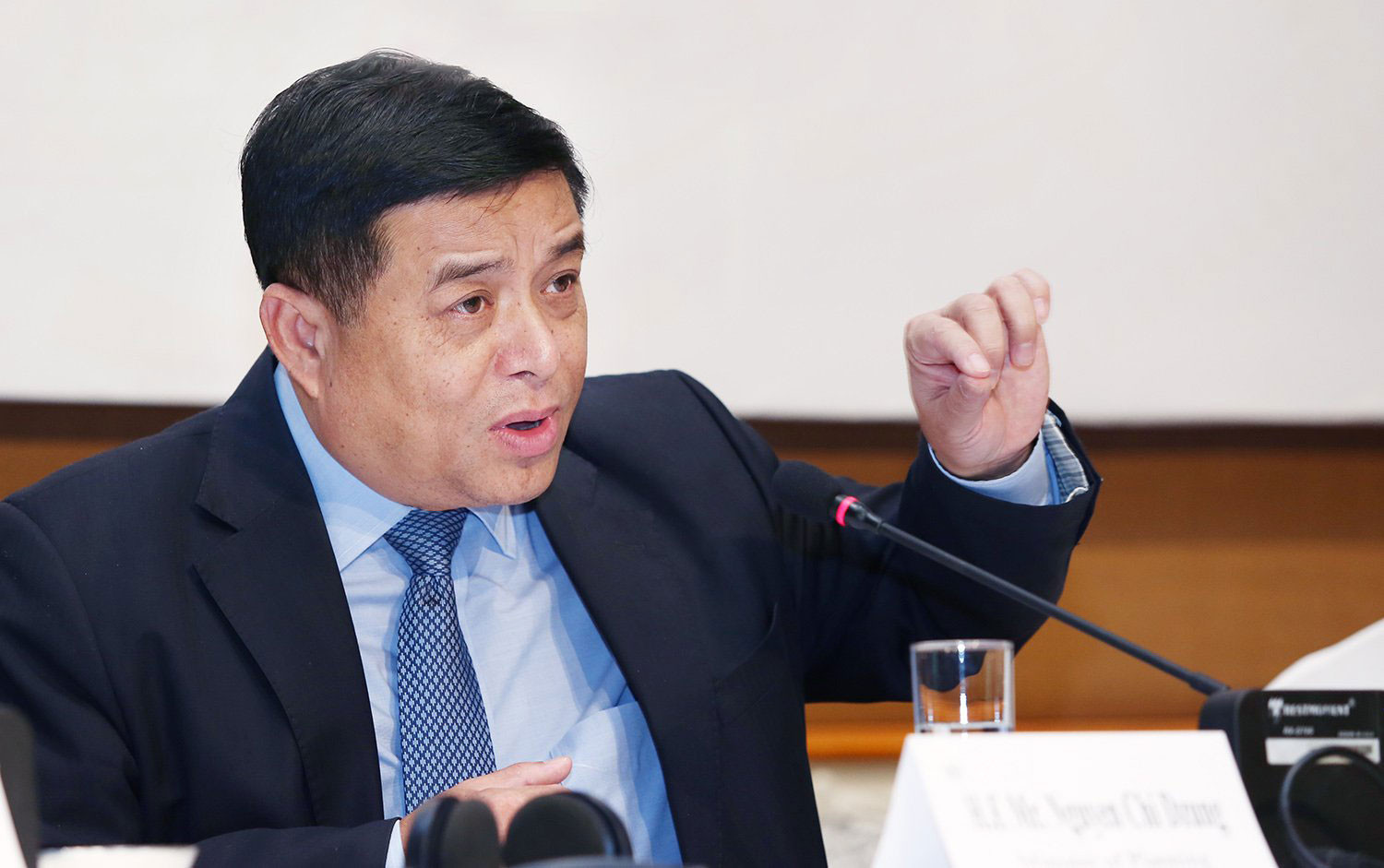 Bộ trưởng Bộ Kế hoạch và Đầu tư Nguyễn Chí Dũng