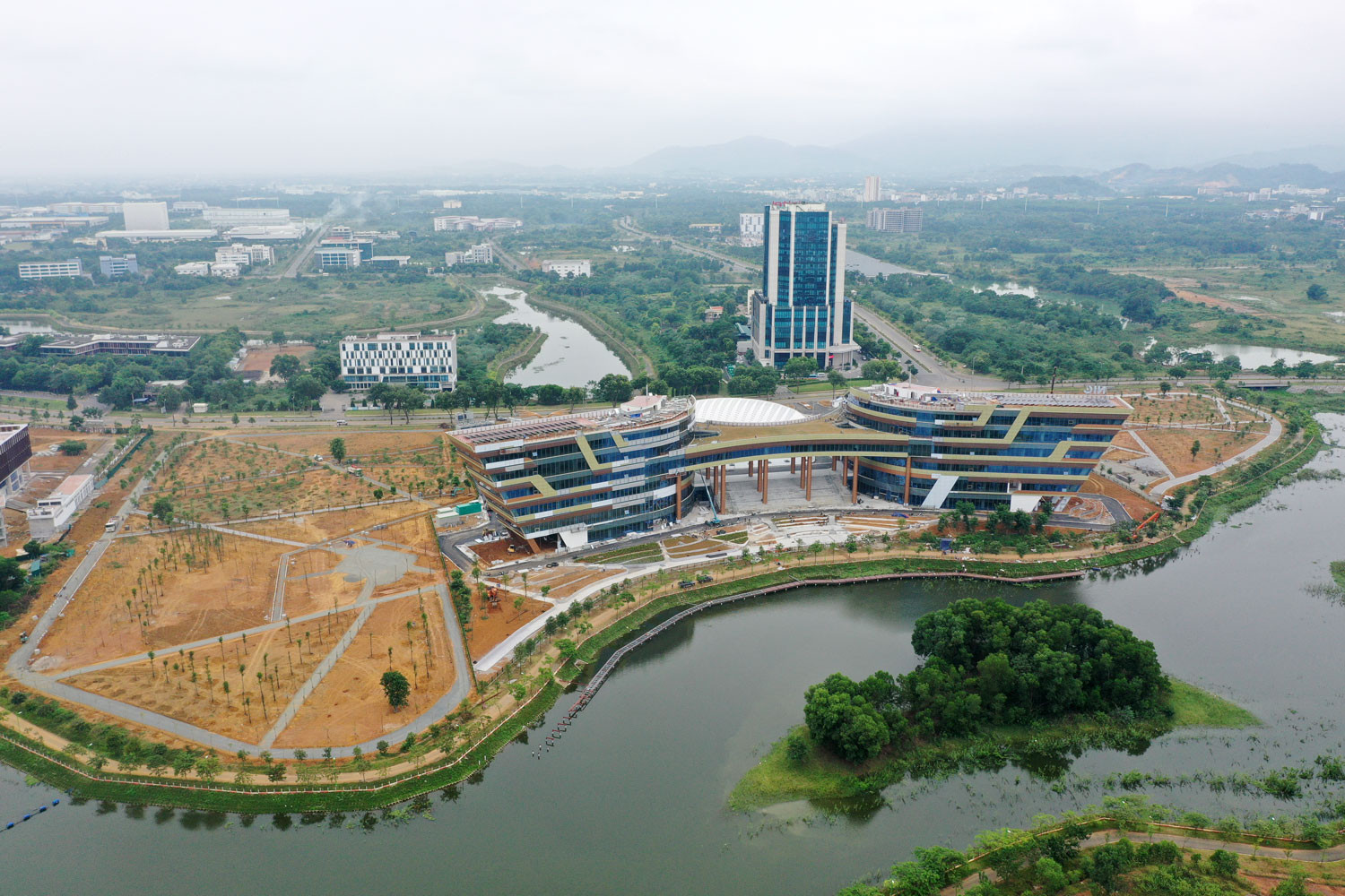 Diện mạo NIC Hòa Lạc trước thềm Lễ khánh thành ngày 28/10/2023 Diện mạo NIC Hòa Lạc trước thềm Lễ khánh thành ngày 28/10/2023