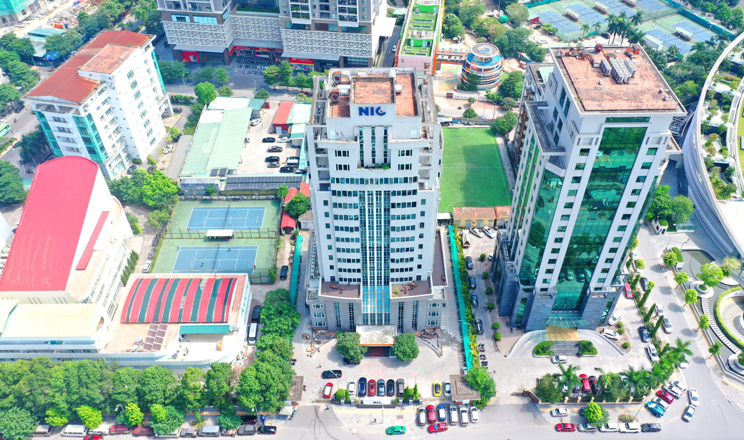 NIC Hà Nội tọa lạc tại ngõ 7, phố Tôn Thất Thuyết, quận Cầu Giấy NIC Hà Nội tọa lạc tại ngõ 7, phố Tôn Thất Thuyết, quận Cầu Giấy