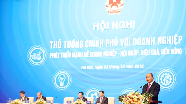 Thủ tướng Chính phủ phát biểu khai mạc Hội nghị. Ảnh Lê Tiên