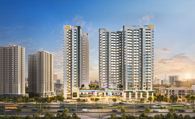 Moonlight Avenue có quy mô gần 9.000m2, bao gồm 2 toà tháp căn hộ cao 25 tầng, cung cấp ra thị trường hơn 800 sản phẩm
