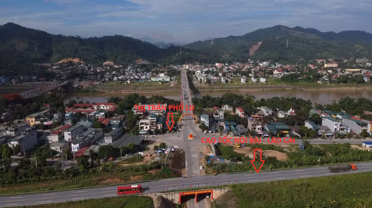 Nút giao Phố Lu - Bảo Thắng sẽ giúp kết nối cao tốc Nội Bài - Lào Cai với các huyện Bảo Thắng, Si Ma Cai, Bắc Hà (Lào Cai) và các địa phương lân cận