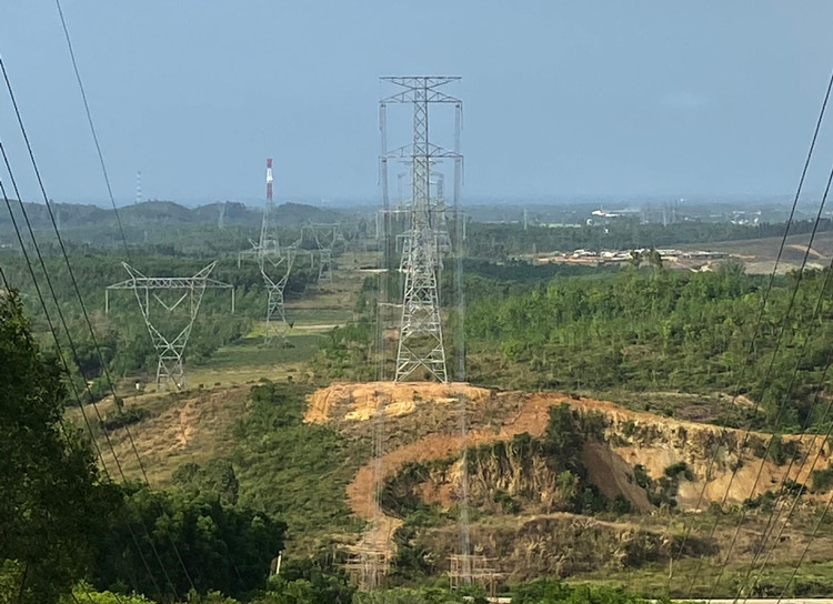 Đóng điện thành công đường dây 500kV Dốc Sỏi - Pleiku 2 (ảnh: CPMP)