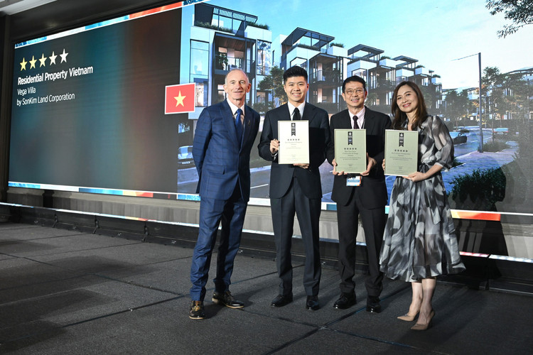 SonKim Land vừa được vinh danh với 5 giải thưởng nổi bật tại Asia Pacific Property Awards 2025