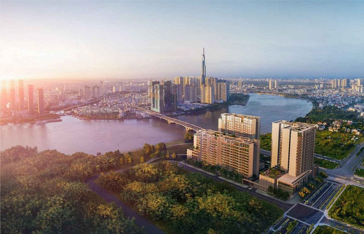 Bất chấp đại dịch, phân khúc căn hộ cao cấp vẫn không có dấu hiệu hạ nhiệt. Ảnh: Internet.