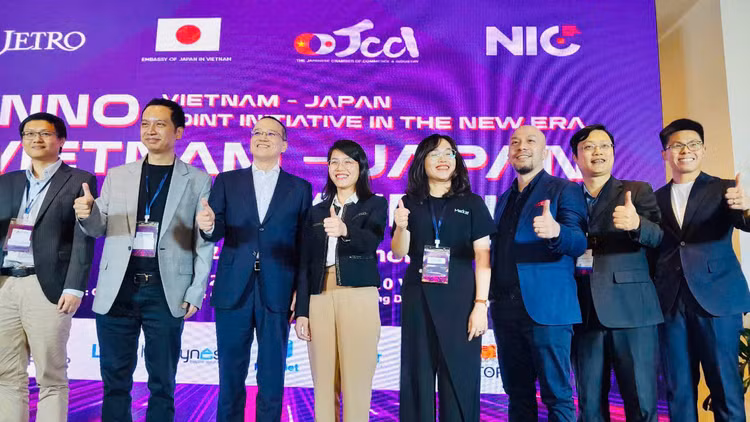 Đại biểu tham dự Chương trình Gặp gỡ Việt Nam - Nhật Bản (Inno Vietnam - Japan) Vol.10 với chủ đề AI và chuyển đổi số 