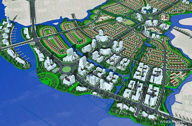 Tập đoàn Keppel Land bán lại 70% cổ phần tại Dự án Đồng Nai Waterfront City cho Tập đoàn Nam Long và cả hai cùng phát triển khu dân cư rộng 170 ha tọa lạc tại xã Long Hưng, Biên Hòa, Đồng Nai