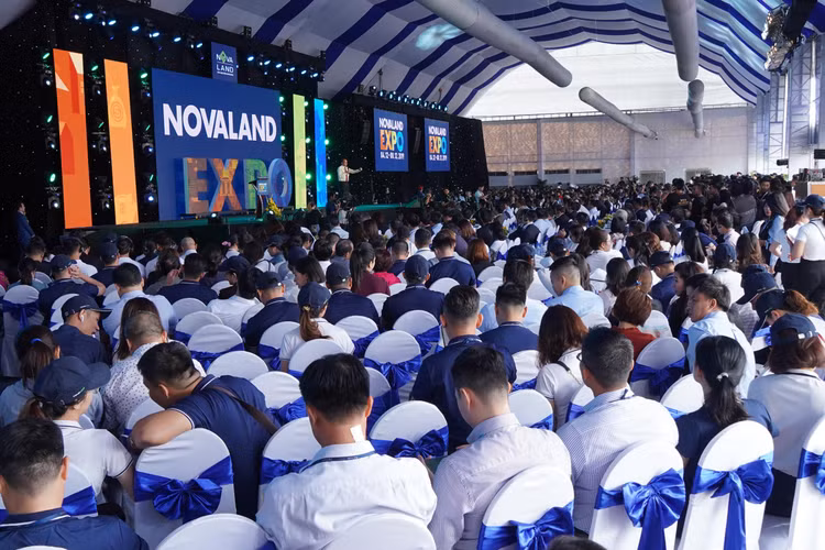 Không khí sôi động tại Triển lãm bất động sản Novaland Expo 2019