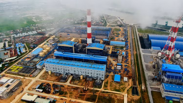 Nhà máy Nhiệt điện Thái Bình 2 - một trong số những dự án điển hình Petroncons tham gia thực hiện (ảnh: DN)