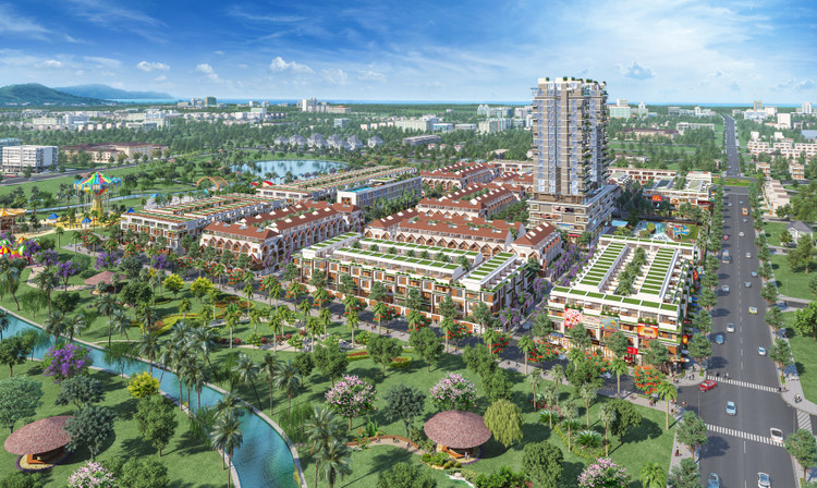 Phối cảnh tổng thể Dự án Barya Citi