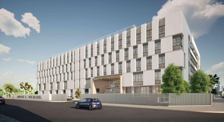 Phối cảnh Trường THCS và THPT Đinh Thiện Lý 2