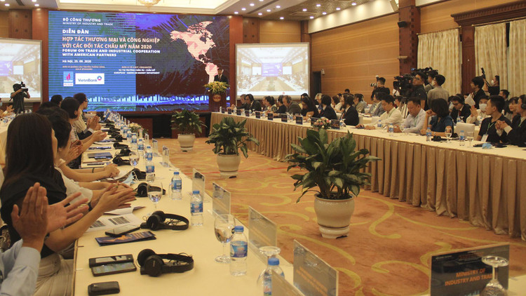 Thứ trưởng Bộ Công Thương Đỗ Thắng Hải phát biểu tại Diễn đàn 