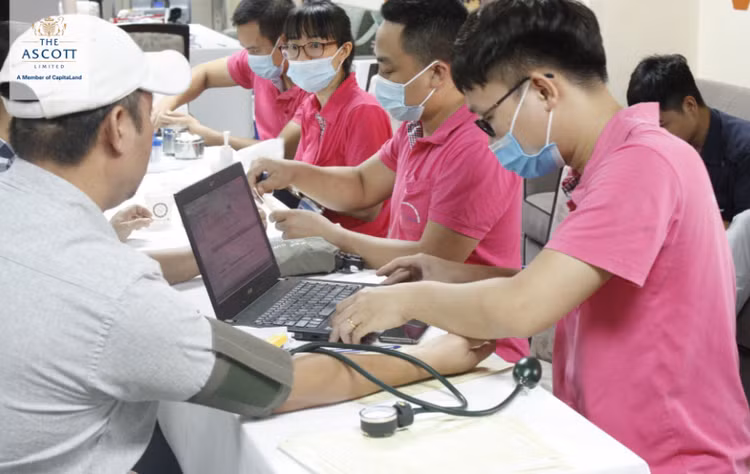Tập đoàn Ascott Việt Nam tổ chức hiến máu nhân đạo 