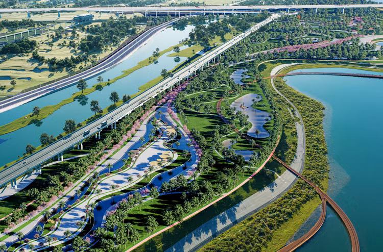 Đèo Cả đề xuất chi tiết hai phương án hướng tuyến để triển khai Dự án đầu tư xây dựng Trục đại lộ cảnh quan sông Hồng