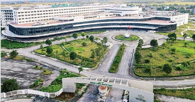Bệnh viện Bạch Mai cơ sở 2. Ảnh: Internet