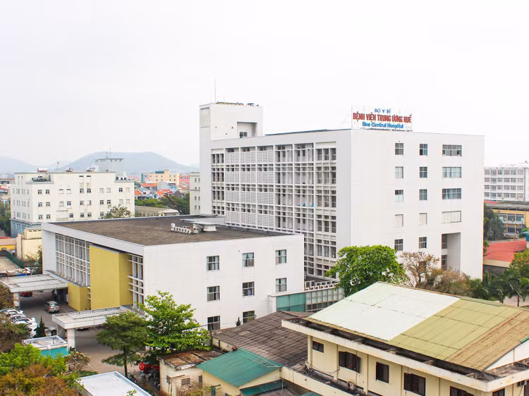 Bệnh viện đa khoa Trung ương Huế. Ảnh: Internet