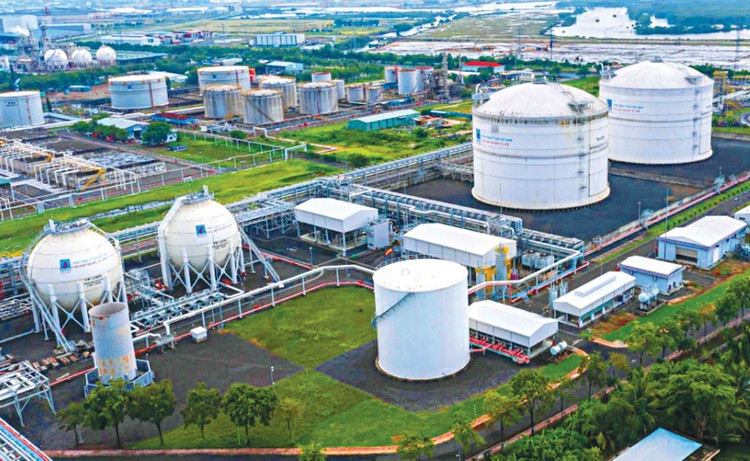 Dự án Nhà máy nhiệt điện LNG Nghi Sơn có tổng vốn đầu tư 57.524 tỷ đồng, nằm tại phường Nghi Sơn, tỉnh Thanh Hóa. Ảnh: Internet