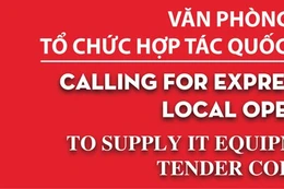 CALLING FOR EXPRESSION OF INTEREST LOCAL OPEN TENDER