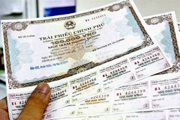 Huy động 29.540 tỷ đồng qua đấu thầu trái phiếu chính phủ trong tháng 11