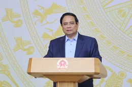 Thủ tướng Chính phủ Phạm Minh Chính chủ trì Phiên họp thứ 2 của Ban Chỉ đạo quốc gia về phát triển ngành công nghiệp bán dẫn - Ảnh: VGP