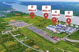 Chuỗi dự án khí - điện Lô B - Ô Môn là dự án khí - điện lớn bậc nhất của Việt Nam với tổng vốn đầu tư lên tới gần 12 tỷ USD. Ảnh: Công Thương