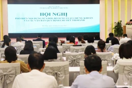 Tiếp tục phổ biến Luật Chứng khoán và các văn bản hướng dẫn mới tại khu vực miền Trung