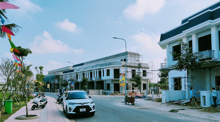 Những dự án ở phân khúc nhà phố/biệt thự nằm trong khu đô thị lớn, có hạ tầng giao thông kết nối tốt, sẽ được khách ưu tiên lựa chọn. Ảnh: Ngô Bảo Tín