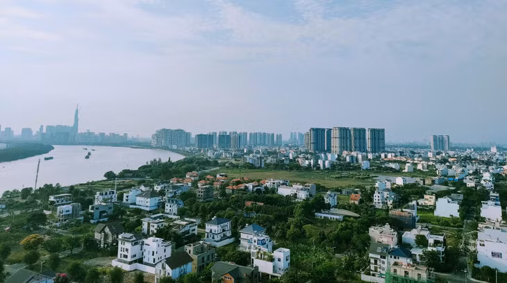 Tại TP.HCM, căn hộ hạng B và hạng A tiếp tục giữ vị thế chủ đạo trong khi nguồn cung căn hộ hạng C tiếp tục khan hiếm. Ảnh: Gia An