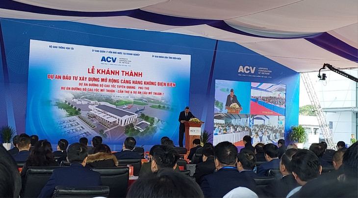 Ông Lại Xuân Thanh khẳng định: ACV sát cánh cùng nhà thầu tư vấn, thi công, đơn vị giám sát vượt khó khăn, thử thách hoàn thành và đưa vào khai thác đảm bảo chất lượng, vượt tiến độ.