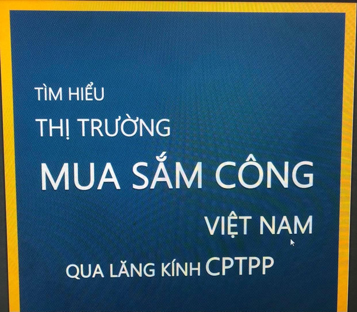 Hình ảnh cuốn sổ tay: &quot;Tìm hiểu thị trường mua sắm công Việt Nam qua lăng kính CPTPP&quot; vừa được ra mắt