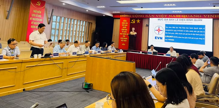 Ông Nguyễn Quốc Dũng, Trưởng ban Ban Kinh doanh thuộc Tập đoàn Điện lực Việt Nam. Ảnh: Việt Anh