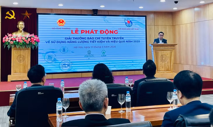 Nhà báo Nguyễn Đức Lợi, Phó Chủ tịch Thường trực Hội Nhà báo Việt Nam thông tin về Giải thưởng