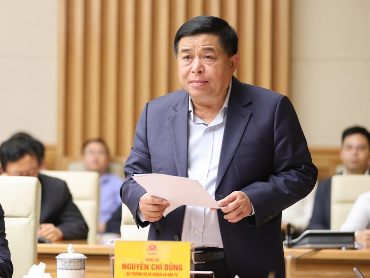 Bộ trưởng Nguyễn Chí Dũng phát biểu tại Hội nghị