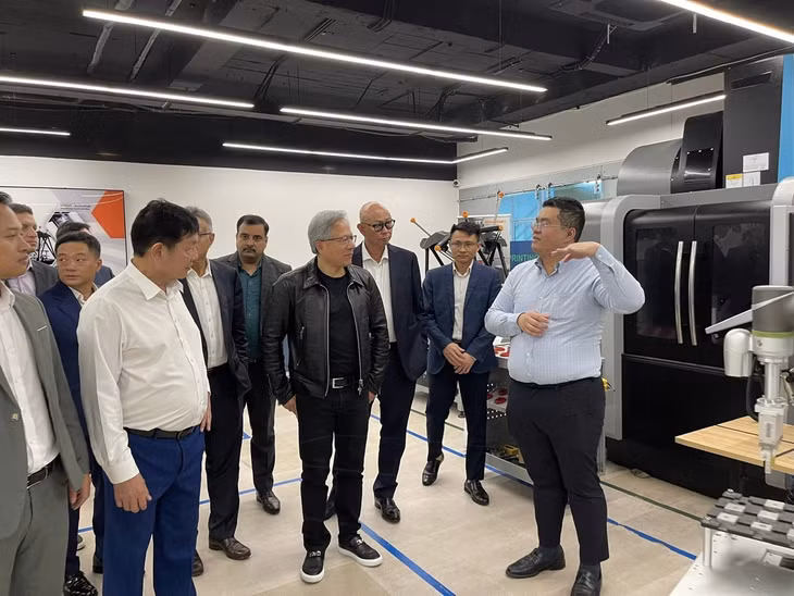 Lãnh đạo NVIDIA cùng đoàn công tác thăm NIC Hà Nội