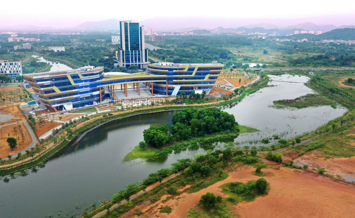 Ngày 28/10/2023, cơ sở thứ hai của NIC tại Hòa Lạc với quy mô và đầu tư hiện đại sẽ chính thức đi vào hoạt động. Ảnh Lê Tiên