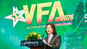 Chủ tịch Ủy ban Chứng khoán Nhà nước Vũ Thị Chân Phương phát biểu tại sự kiện