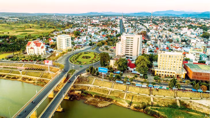 Một góc thành phố Kon Tum