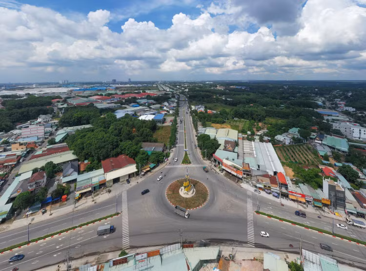 Một góc thành phố Tân Uyên thuộc tỉnh Bình Dương. Ảnh: Internet