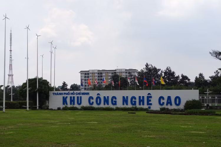Một góc Khu công nghệ cao TP.HCM