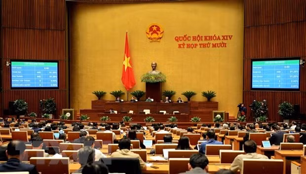 Một phiên họp của Quốc hội. Ảnh: TTXVN